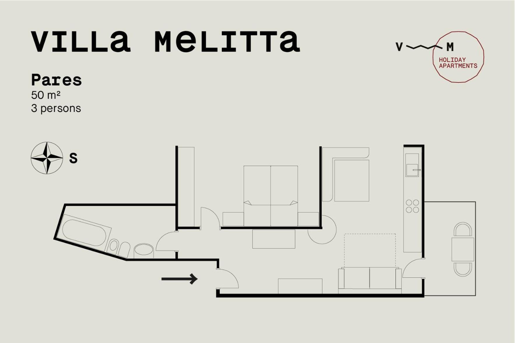 Villa Melitta San Vigilio Di Marebbe Rom bilde